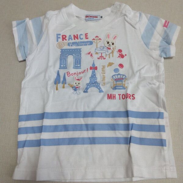 ミキハウス 半袖Tシャツ 80