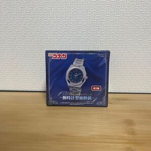 【新品未開封】名探偵コナンプラチナムザッカリストウォッチ 腕時計型麻酔銃 プライズ コナン 時計