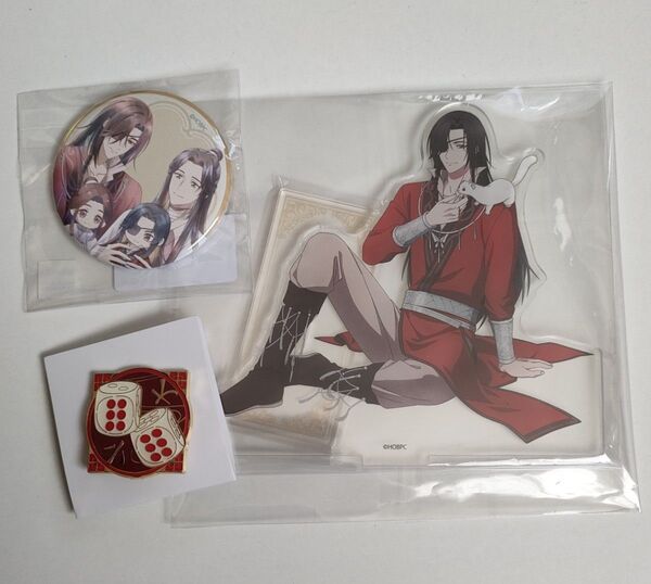 天官賜福 アクリルスタンド 缶バッジ ピンズ ウェブポン スペシャルイベント