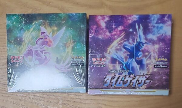 ポケモンカード タイムゲイザー&スペースジャグラー 2BOXセット シュリンクつき