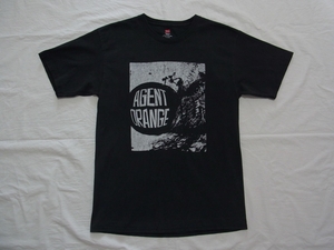 ☆ AGENT ORANGE エージェント・オレンジ Tシャツ sizeM 黒 ☆USA古着 パンク ロック SURF OLD SK8 ハードコア Social Distortion T.S.O.L.