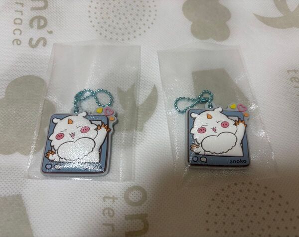 ちいかわ ぷっくりラバマスグミ4 あのこ ラバーマスコット ラバマスキーホルダー キーホルダー ラバマス