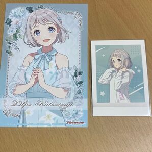 学園アイドルマスター 葛城リーリヤ ぱしゃこれ アニメイト特典ポストカード