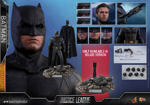 新品未開封 ホットトイズ MMS456 『ジャスティス・リーグ』バットマン Justice League Batman 1/6 フィギュア (ボーナスアクセサリー付き)