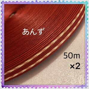 【H696】あんず 訳ありクラフトバンド 50m