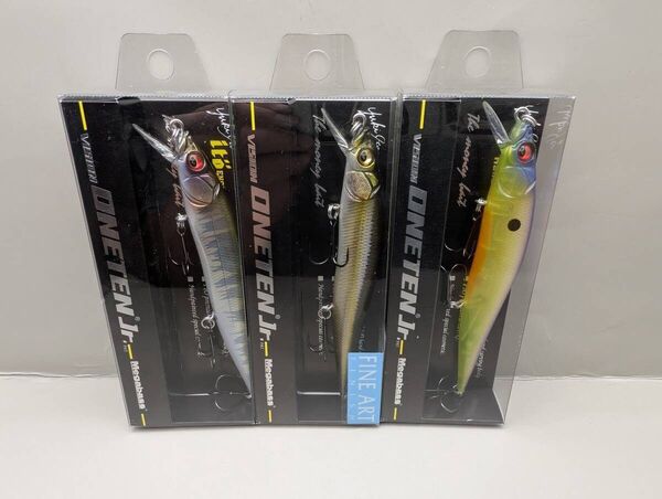 限定カラー3色セット メガバス ワンテンjr.(SP-C)VISION ONETEN Jr. VISION110 Jr. ジュニア