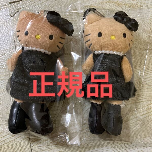ハローキティ GOGO GAL スタイルアップマスコット ブラック 正規品