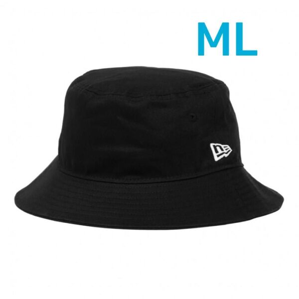 NEW ERA ニューエラ バケットハット バケット01 ブラック ML59センチ バケハ
