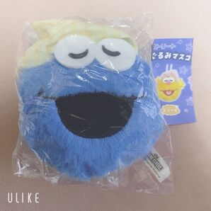 セサミストリート おやすみぬいぐるみマスコット クッキーモンスター