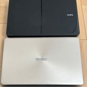 ジャンクPC 2台 ASUS NEC ノートパソコン i7 グラボ 部品取り