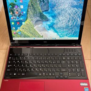 NEC レッド Corei7 16GB 大容量SSD 新品バッテリー オフィス Office2024 Windows11