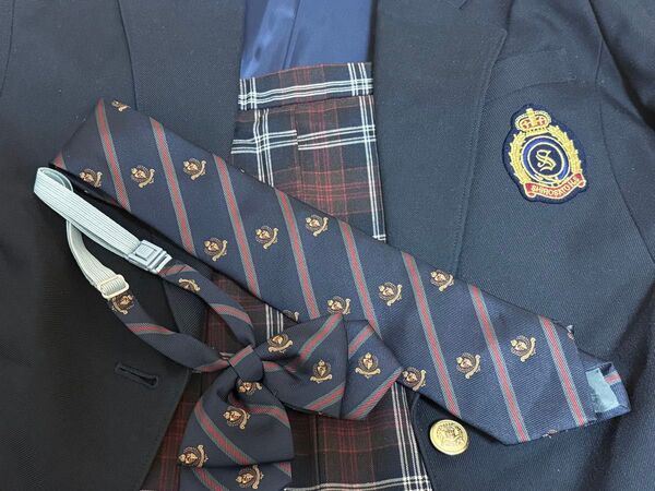 城郷 高校 制服 ブレザー スカート リボン ネクタイ