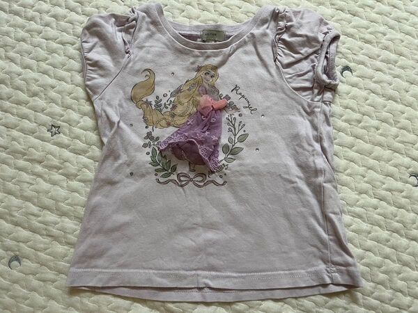 エニィファム 半袖Tシャツ ラプンツェル 100
