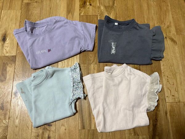 女の子服 120サイズ 夏服 おまとめセット 半袖 Tシャツ 保育所