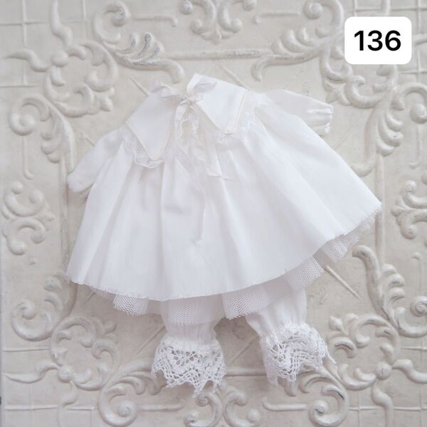 ドール服 アウトフィット 136 *ナチュラルコーデ*4点セット*
