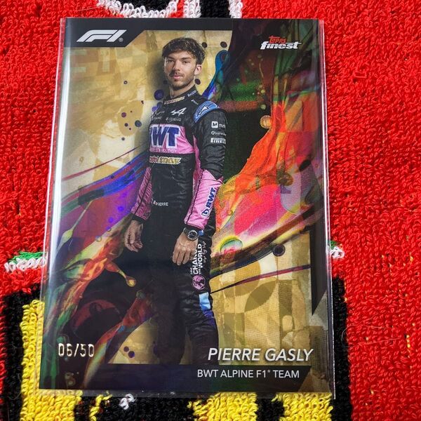 2024 Topps finest F1 ピエール・ガスリー