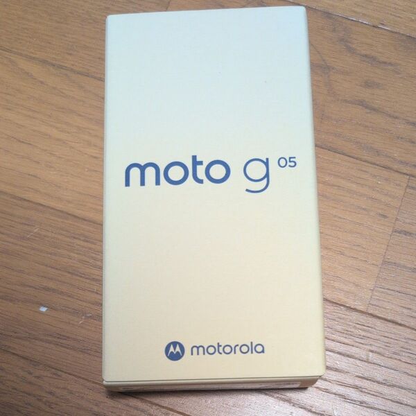moto g05 新品未開封 SIMフリー ミスティブルー