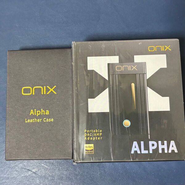 ONIX Alpha XI1 ポータブルDACアンプ(純正ケース付き) Shanling