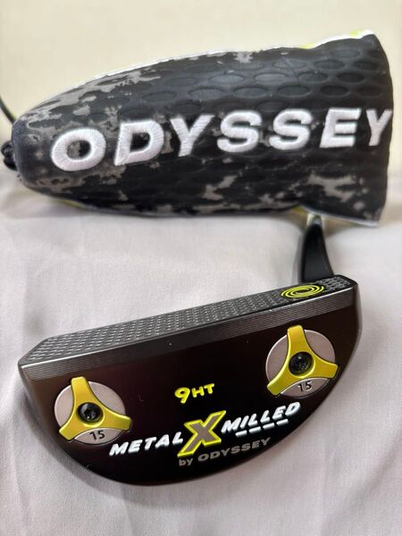 ODYSSEY METAL X MILLED 9HT 34インチ オデッセイ メタル・X・ミルド パター 軟鉄削り出し