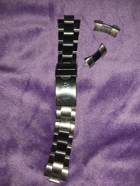 ELGIN ベルト メタルバンド シルバー