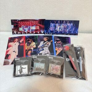 GIGO限定 GLAY 11点セット ミニチュアCDキーホルダー ボールペン クリアファイル
