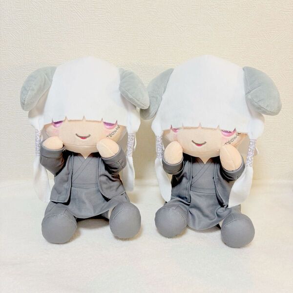 真天地開闢集団 ジグザグ×サンリオキャラクターズ L ぬいぐるみ 命 2点セット