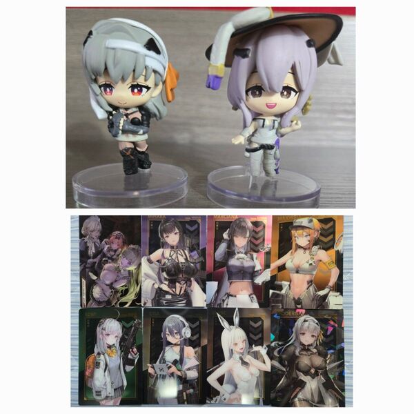 勝利の女神:NIKKE コレクションフィギュアRICH 2 紅蓮B/モダニアB ウエハース8枚
