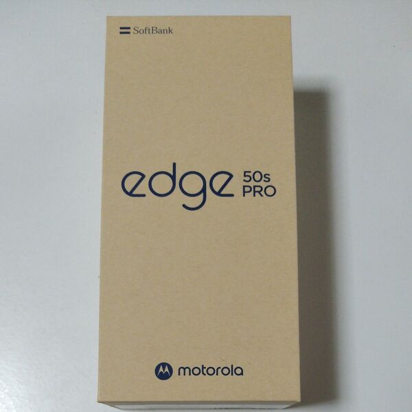 motorola edge 50s pro ブラックビューティー ソフトバンク 未開封新品 SIMフリー
