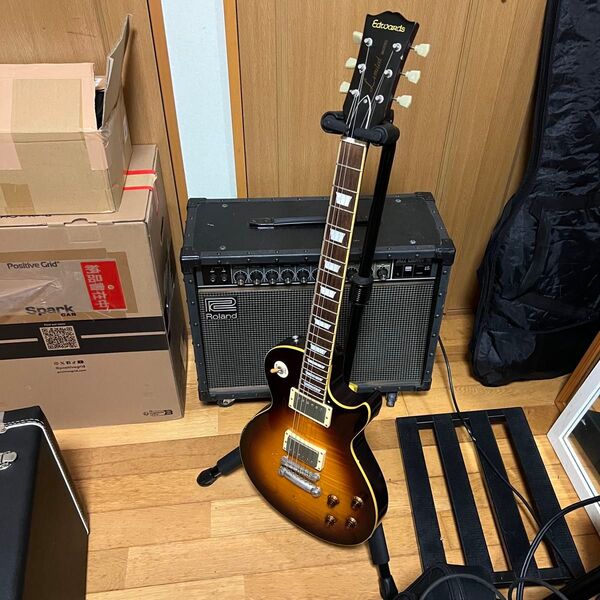 Edwards レスポールモデル ソフトケース付属