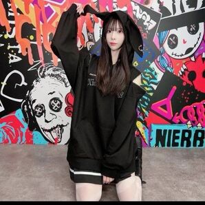 Nier うさ耳付き2WAY OFF-SHOULDER PARKA