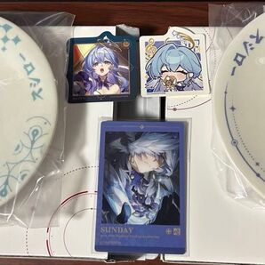 サンデー ロビン 皿 スシロー ピック クリアカード セット 崩壊スターレイル スタレ