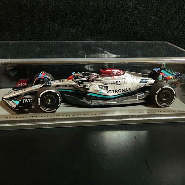 1/43 Spark メルセデスAMG・F1 W13 E Performance ジョージ・ラッセル マイアミGP 特別リバリー