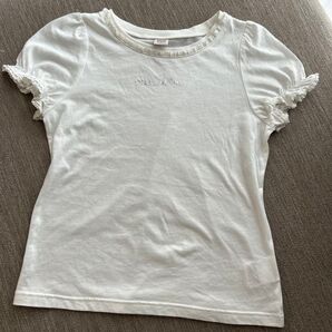 メゾピアノ Tシャツ 白 140