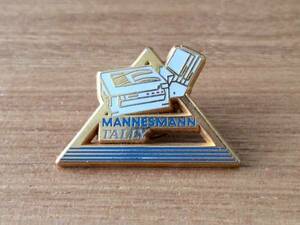 古いピンバッジ：MANNESMANN 企業 工具 広告 その他 ピンズ #F