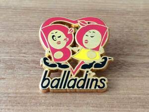 古い ピンバッジ : ballasins HOTEL キャラクター ホテル 広告 人物 ピンズ #I