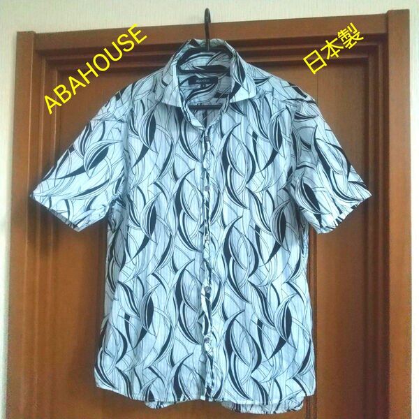 ABAHOUSE アバハウス 半袖シャツ 3 M 薄手 日本製
