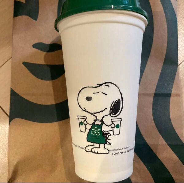 スターバックス スヌーピー PEANUTS リユーザブルカップ STARBUCKS Snoopy