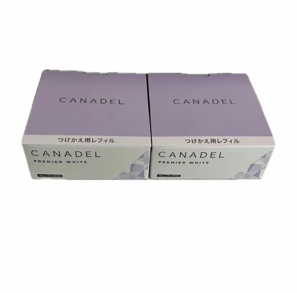 カナデル プレミアホワイト つけかえ用レフィル 58gx2個セット オールインワン CANADEL