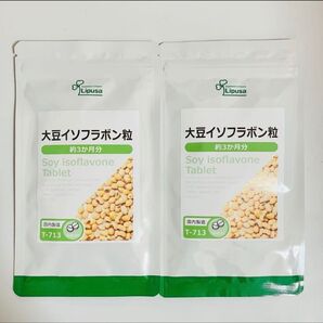 リプサ 大豆イソフラボン粒 約3か月分×2袋