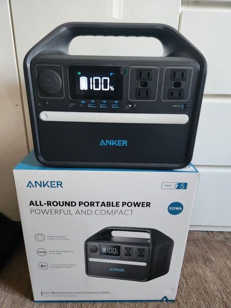 Anker 535 Portable Power Station (PowerHouse 512Wh) ポータブル電源