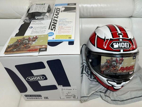 SHOEI ショウエイ ショーエイ X-15 X-FIFTEEN X-フィフティーン グン TC-1 Lサイズ バリバリ伝説新品