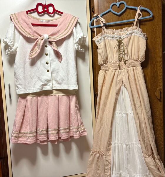 夢展望 ワンピース キャミワンピ まとめ売り 3点セット 新品あり 平成ギャル レア 希少 y2k