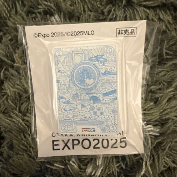 大阪関西万博 EXPO2025 ミャクミャク ピンバッジ 早期来場キャンペーン 平日限定 非売品 数量限定 新品未使用