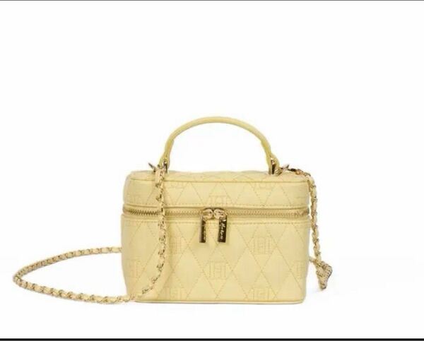 Monogram Quilted Vanity Bag herlipto ハーリップトゥ バニティ バッグ 小嶋陽菜