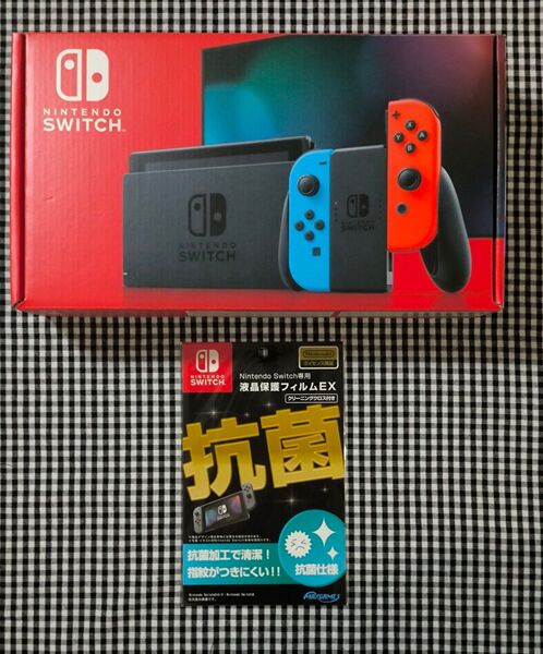 新品未開封 任天堂 ニンテンドースイッチ Nintendo Switch本体 ネオンブルー ネオンレッド バッテリー強化版