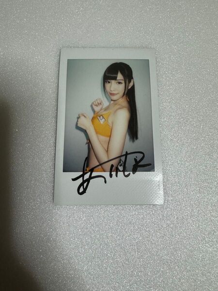 橋本ありな (新ありな) 直筆サイン入りチェキ 年代物 アイドル グラビア 女優 AV セクシー女優