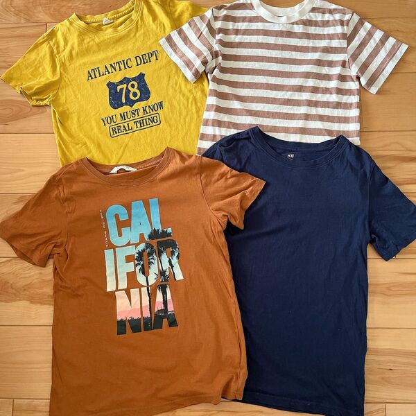 男の子 半袖 Tシャツ まとめ売り 4枚セット 150㎝