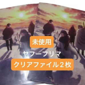 ◆ ゴールデンカムイ クリアファイル 2枚 アシリパ 尾形 キロランケ 白石
