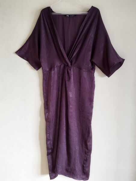 ☆ZARAザラ♪半袖ワンピース♪Mサイズ♪美品!
