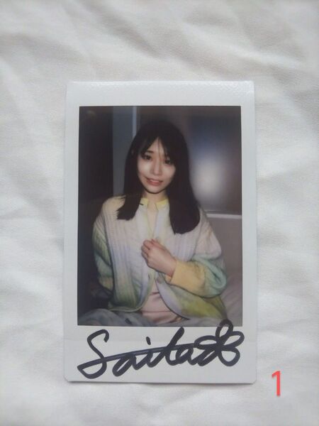 河北彩花 河北彩伽 直筆サイン入り チェキ Kawakita Saika